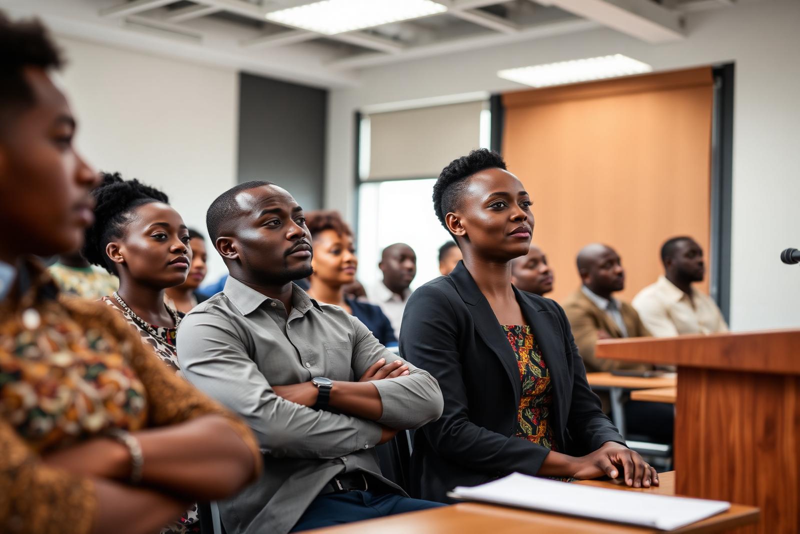 Leadership training session
